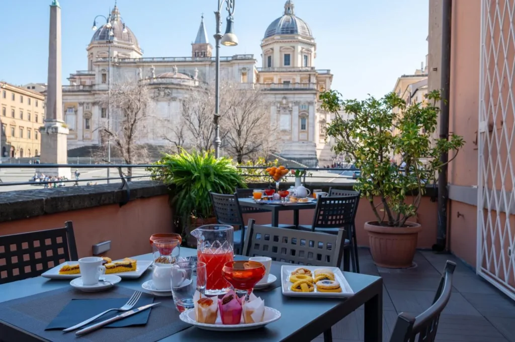 DNB House Hotel Rome boutique luxury hotel in central Rome Italy near the Colosseum