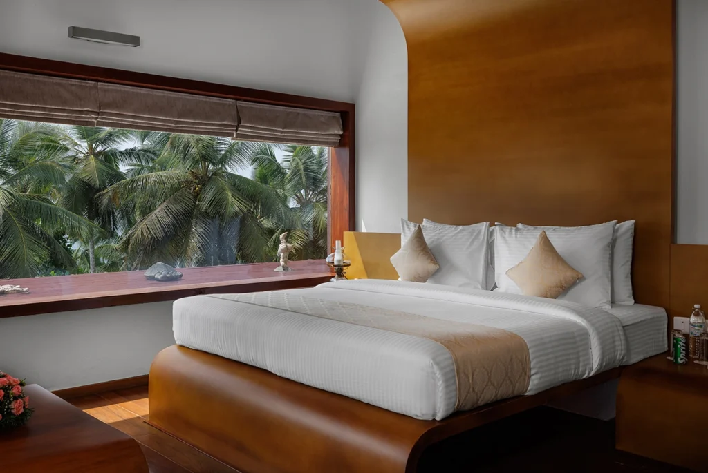 Gokulam Grand Turtle on the Beach luxury beachfront resort in Kovalam India