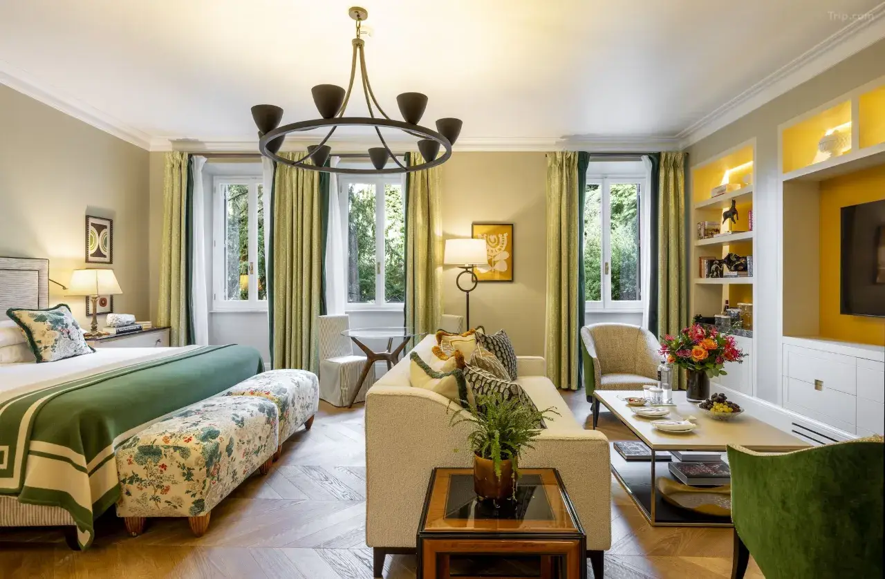 Rocco Forte Hotel de Russie, Rome — terraced garden hotel near Piazza del Popolo