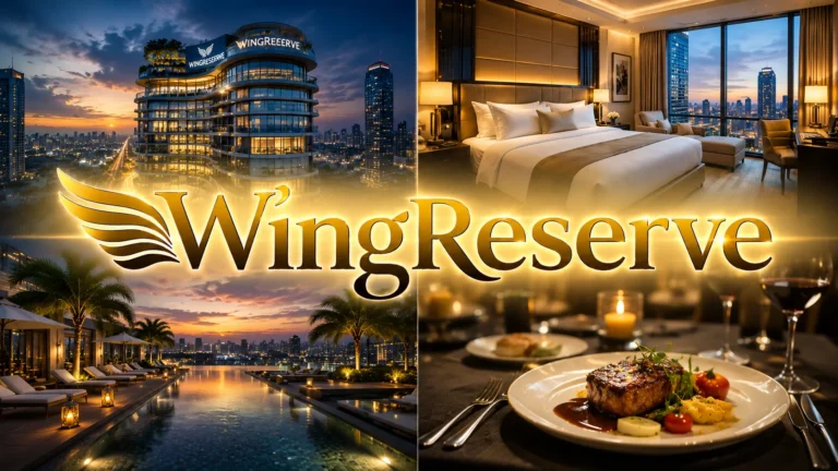 WingReserve travel booking platform for comparing flights, hotels, and finding the best travel deals