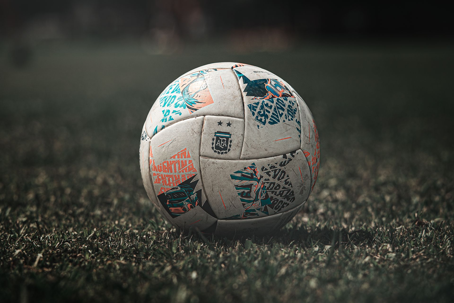 An official football on the grass pitch preparing fans using a FIFA World Cup 2026 travel guide to explore host cities with the best eSIM for FIFA World Cup 2026 connectivity across the USA, Canada, and Mexico