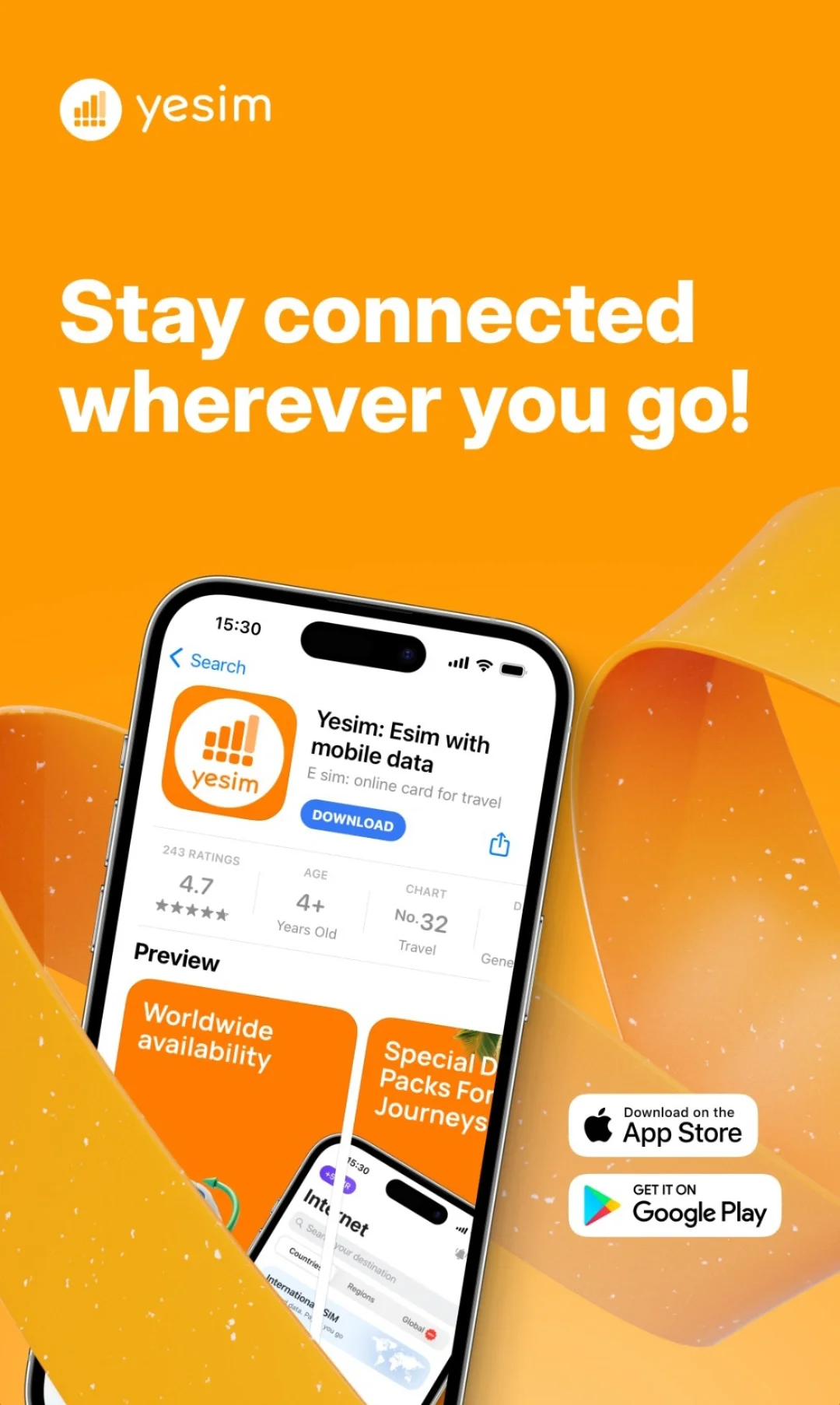 Yesim eSIM flexible pay-as-you-go option for FIFA World Cup 2026 multi-country travelers