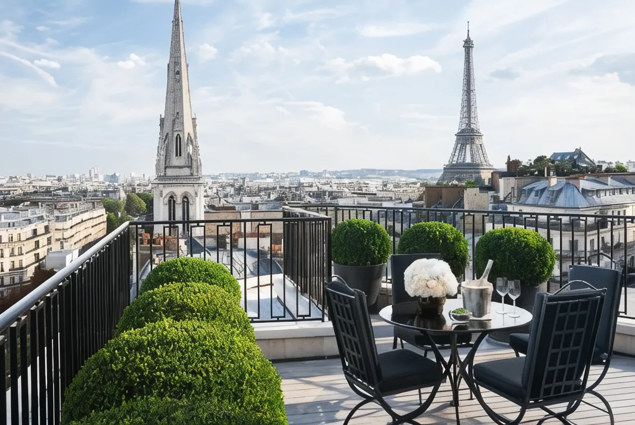 Four Seasons Hotel George V, Paris — luxury hotel just off the Champs-Élysées