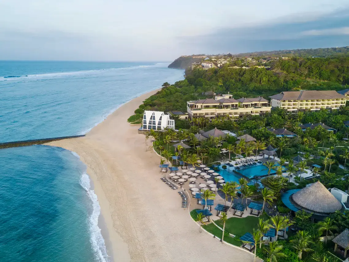 The Ritz-Carlton Bali — clifftop resort overlooking the Indian Ocean