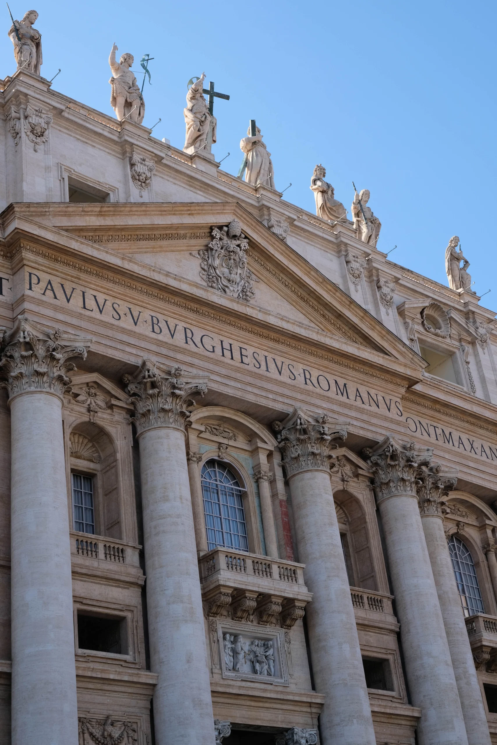 St Peter's Basilica and St Peter's Square in Vatican City